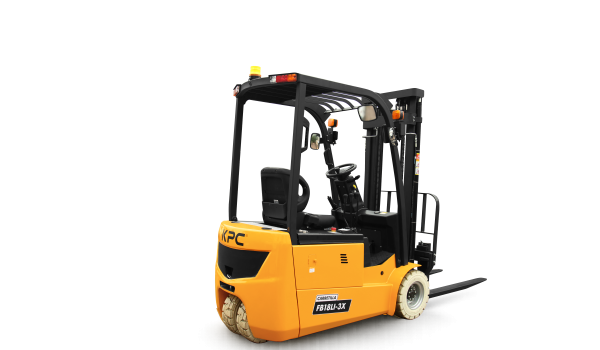 Chariot élévateur électrique FB18Li-3X – Vue arrière