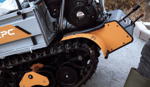 Technologie RBS: Permet à la machine de s’adapter facilement à n’importe quel terrain