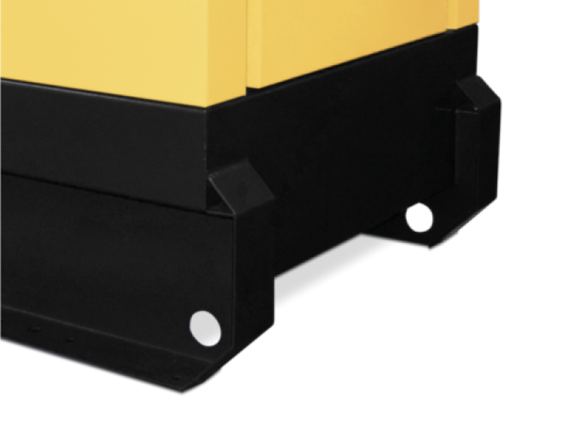 Points de traction du châssis