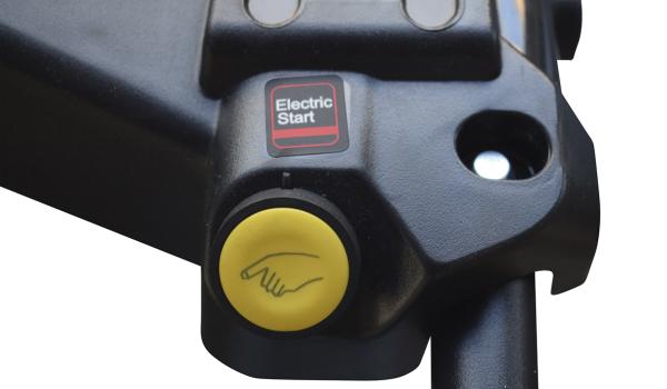 Avec démarrage électrique