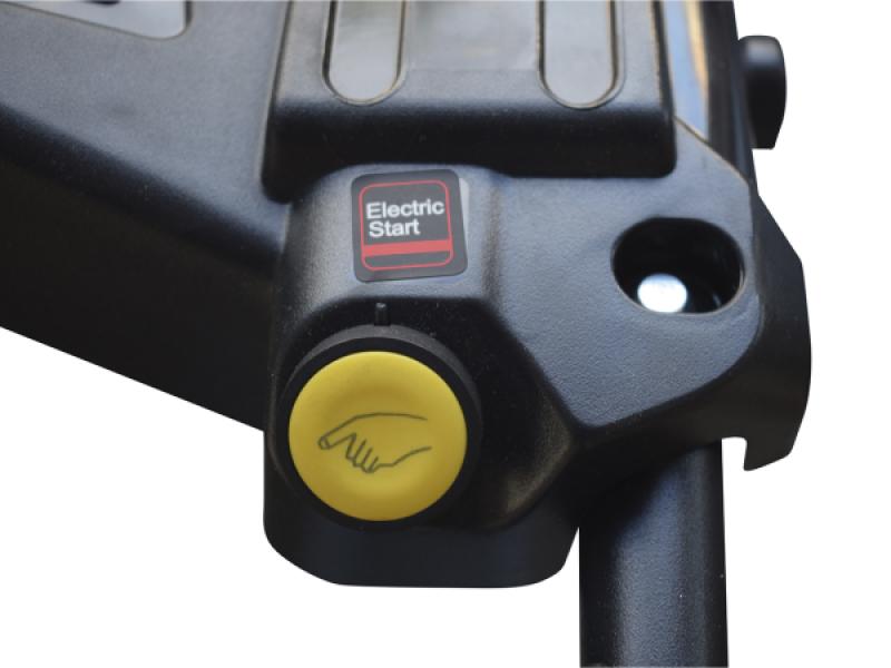 Avec démarrage électrique