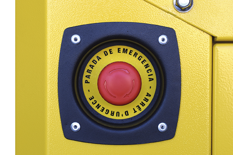 Bouton d'arrêt d'urgence